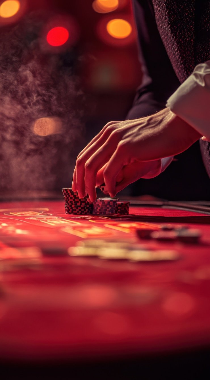 Slot tikus neon 225 di layar gelap